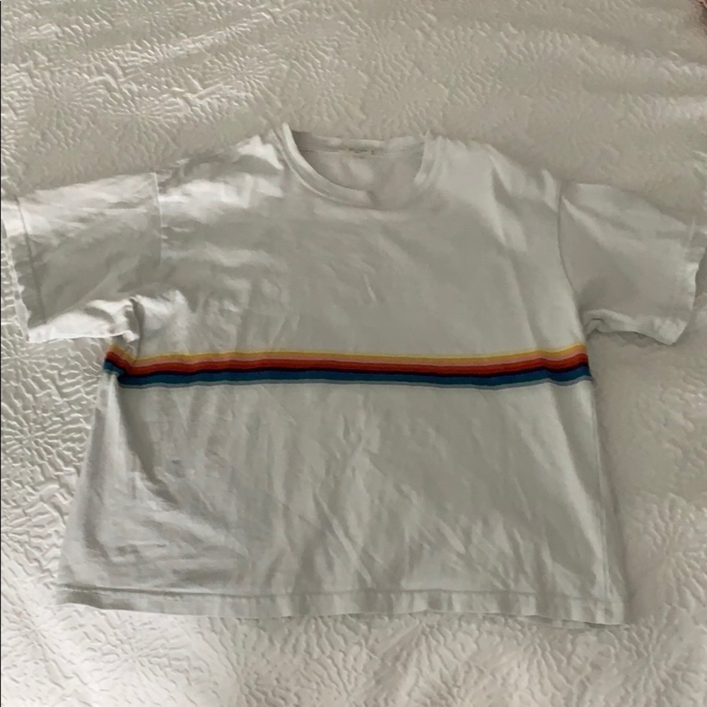 Brandy Melville rainbow top